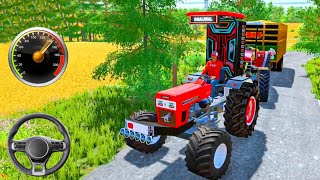 Indian Tractor Game 3d Tractor  Real Tractor Farming Driving Simulator  Android Gameplay [upl. by Ervine143]