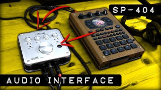 How To Connect SP404 to AUDIO INTERFACE  DAW More BEAT  Less NOISE  Tutorial [upl. by Ailam798]