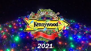 Holiday Lights 2021  Kennywood Park [upl. by Ardnuahc]