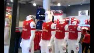 The Arsenal Club shop [upl. by Rubina671]