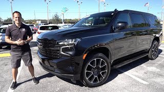 Why is the 2021 Chevrolet Suburban RST the best BIG SUV to BUY [upl. by Sussi]