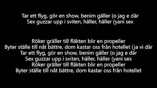 Ze Thrife x Tiggz  Gäller lyrics [upl. by Nessie419]