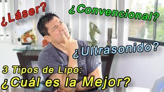 Lipo Laser vs Lipo con Ultrasonido vs Lipo Convencional [upl. by Alexi]