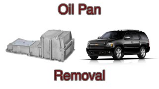 Removing The Oil Pan GM Trucks [upl. by Eeclehc]