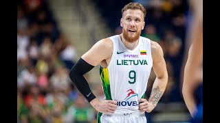 Ignas Brazdeikis Lithuania vs Spain  16082022 [upl. by Birchard]