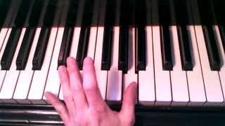 How To Play Boogie Woogie Piano  Bass Line 1 [upl. by Eeuqram]