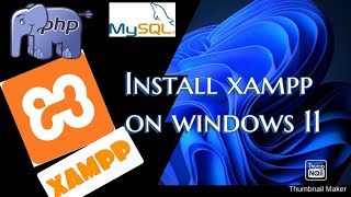 How to Install XAMPP Server on Windows 11  XAMPP Step by Step  PHP 815 [upl. by Libre507]