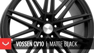 CV10 Wheel  Matte Black  Custom Finish [upl. by Vidovik]