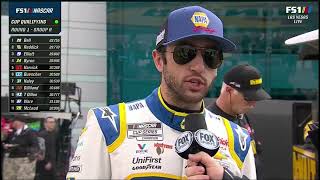 CHASE ELLIOTT INTERVIEW  2022 PENNZOIL 400 QUALIFYING NASCAR CUP SERIES AT LAS VEGAS [upl. by Edecrem]