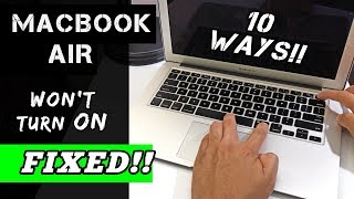 HOW to Fix Macbook Air NO Power WORKS in 2021 [upl. by Rudelson]