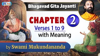 Bhagavad Gita Chapter 2  Chanting with MEANING  Slokas 1  9  English [upl. by Anniram48]