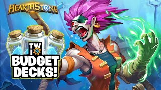 Budget Hearthstone Decks to DESTROY the Standard Ladder [upl. by Nabois708]