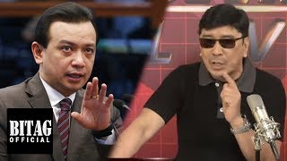 Ben Tulfo quotTrillanes humanda ka Patapos na maligayang araw moquot [upl. by Kacy]