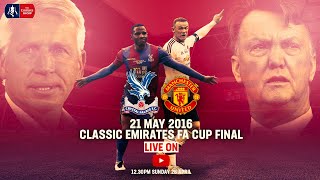 Crystal Palace 12 Manchester United AET  Full Match  Emirates FA Cup Classic  FA Cup 201516 [upl. by Arinayed]