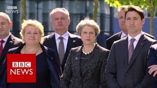 Donald Trump tells Nato allies to pay up  BBC News [upl. by Hufnagel]