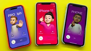 Incoming Call FaceTime IPhone 1111 Pro Max vs IPhone 14 Pro [upl. by Gnav948]