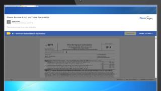 Intuit Lacerte Electronically Signing Forms Using eSignature [upl. by Ynaffik]