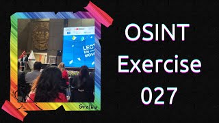 OSINT Exercise 027  Solution and full walkthrough [upl. by Felicle]