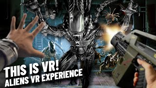 This ALIENS VR Game is SO INTENSE  Fireteam Elite VR Mod UEVR [upl. by Thacher]