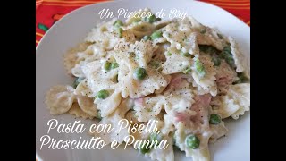 Pasta con Piselli Prosciutto e Panna [upl. by Joan]