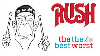 Rush Worst to Best  Albums Ranked [upl. by Oicapot527]