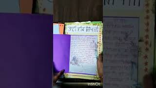 Punjabi Project File on Bhai Veer Singh Ji  Class 9th  Art Integrated [upl. by Tohcnarf329]