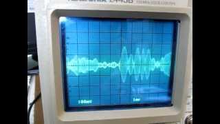 72 Simple Station Monitor for Ham Radio using an Oscilloscope [upl. by Oisinoid]