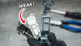 Why A Light Switch Is Not Staying ON or OFF How To Fix it DIY Tutorial [upl. by Johnny]