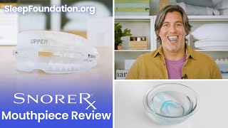 SnoreRX Plus Mouthpiece  The MOST Comfortable AntiSnoring Device [upl. by Okechuku]