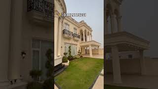 2 Kanal Spanish Front Elevation house for sale in DHA Lahore Pakistan houseforsale househuntersin [upl. by Eudoxia]