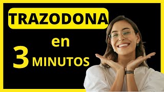 💊 TRAZODONA Efectos Secundarios Qué Es y Para Qué Sirve 2023 [upl. by Cramer]