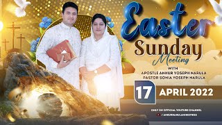 EASTER SUNDAY MEETING  17042022  ANKUR NARULA MINISTRIES [upl. by Llacam]