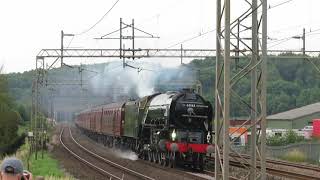 A1 60163 Tornado at speed with The Cheshireman [upl. by Arik872]