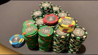 The Perfect River Card In 10000 Pot INSANE Action High Stakes  Aria Poker Vlog Ep 328 [upl. by Noelani]