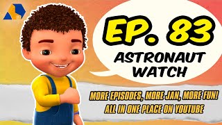 Jan Cartoon in Urdu  Astronaut Watch  Official Cartoon Remastered  S01 E83 [upl. by Larkin979]