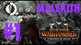 Malekith Dark Elves Campaign 1 [upl. by Analah]