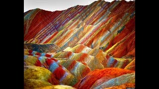 Rainbow Mountain  Zhangye National Geopark China  One of the most beautiful places in the world [upl. by Otrebtuc886]