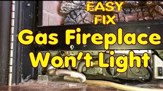 ✨ HOW To Easily LIGHT A REMOTE CONTROL FIREPLACE That WON’T START ✨ [upl. by Noruq]