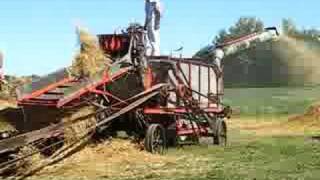 Donnelly Threshing Bee Threshing Machine 2008 [upl. by Niwrad]