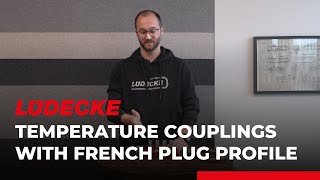 Temperature Regulation Quick Connect Coupling System with French Plug Profile  Series ESF [upl. by Yaker963]