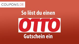 OTTO Gutschein einlösen – So funktioniert‘s [upl. by Enaffit]