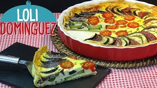 DELICIOSA Tarta de verduras al horno SUPER FACIL Recetas Tutorial Loli Domínguez  Semana Santa [upl. by Annoek78]