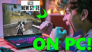 how to play PUBG NEW STATE on PC [upl. by Anas]