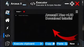 ArceusX Neo v110 Download Tutorial [upl. by Kisung792]