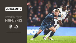 Leeds United v Swansea City  Extended Highlights [upl. by Gwyneth466]