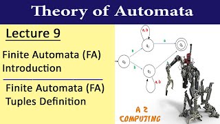 Lecture 9 Finite Automata FA introduction [upl. by Miche]