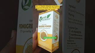 Fenugreek Powder for Faster Hair Growth 🌿✨ HairCareTips Fenugreek NaturalHair youtubeshorts [upl. by Viviane]