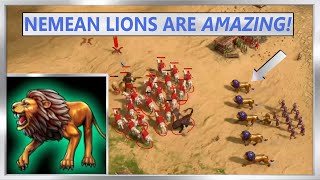 Age of Mythology RETOLD  Nemean lions are so STRONG [upl. by Fiedler]