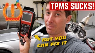 TPMS SUCKS Heres How To Fix It Yourself Probably [upl. by Grous393]