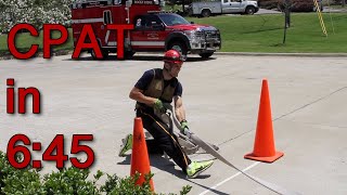 Firefighter CPAT Test in 645 [upl. by Aznerol]